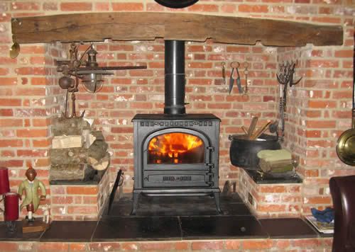  Multifuel Woodburner Wood Boiler Option LOG Fire Coal Grate | eBay