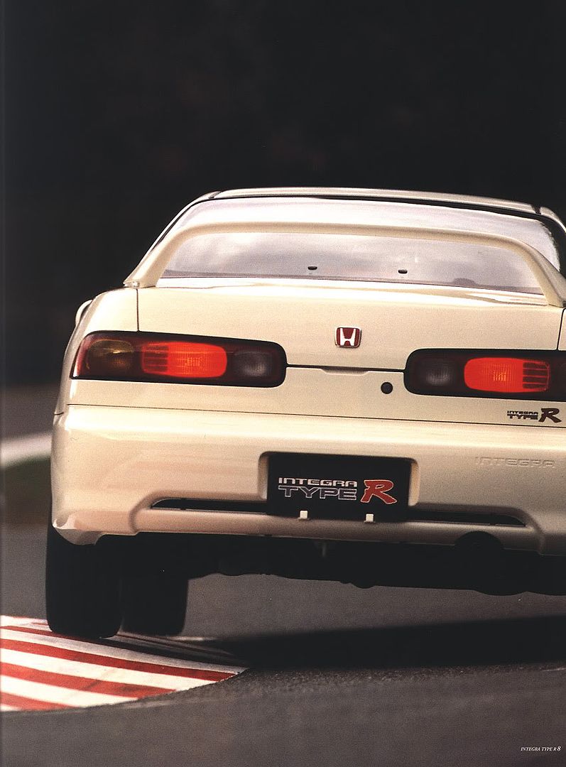 Honda integra type r brochure