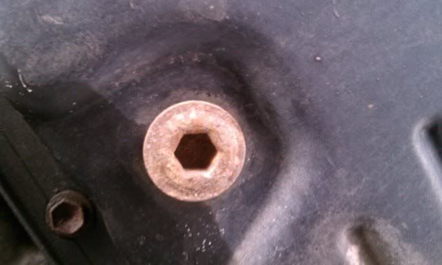 toyota transmission drain plug size #2