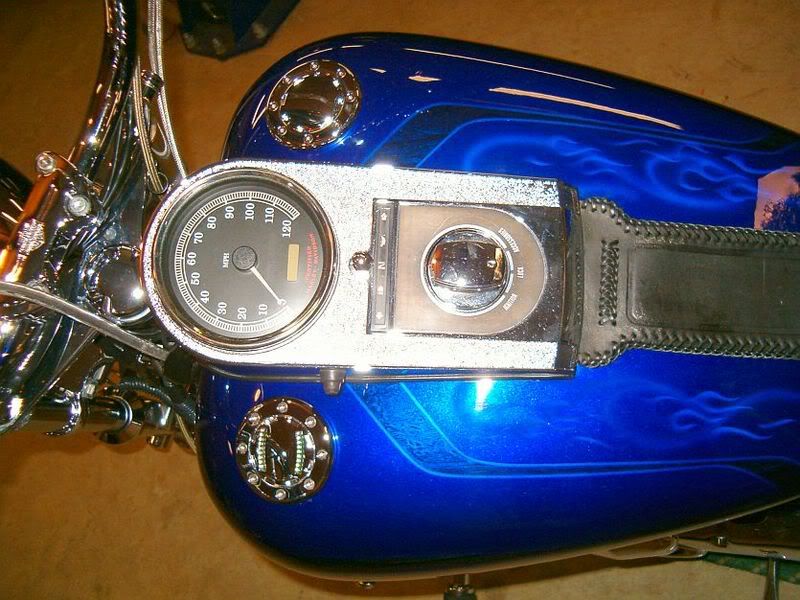 Flush mount fuel gauge & cap Harley Davidson Forums