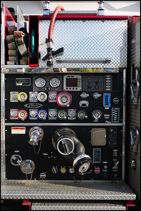 Fire Truck Control Panel