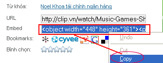 Copy Embed