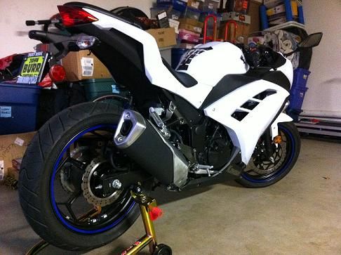 Pearl Stardust White with Accents? | Ninja 300 Forums