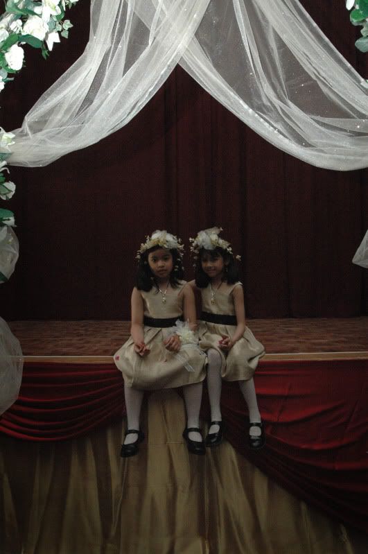 Sya and DIna the bridesmaid