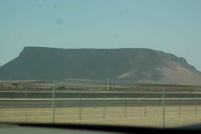 mountain under the shade