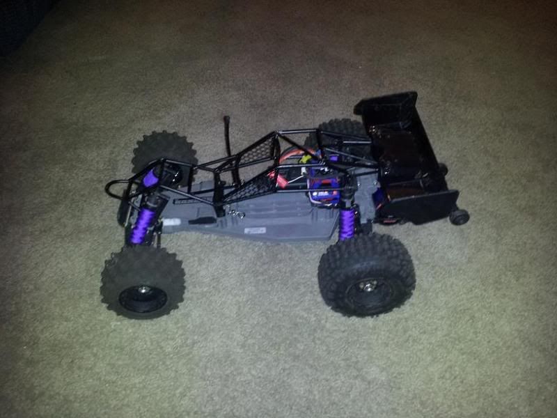 rustler 4x4 roll cage