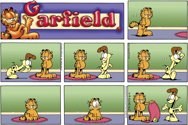 Garfield Monday Cartoon