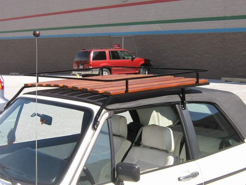 Just finished Cabriolet roof rack