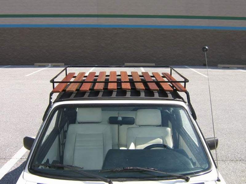 Just finished Cabriolet roof rack