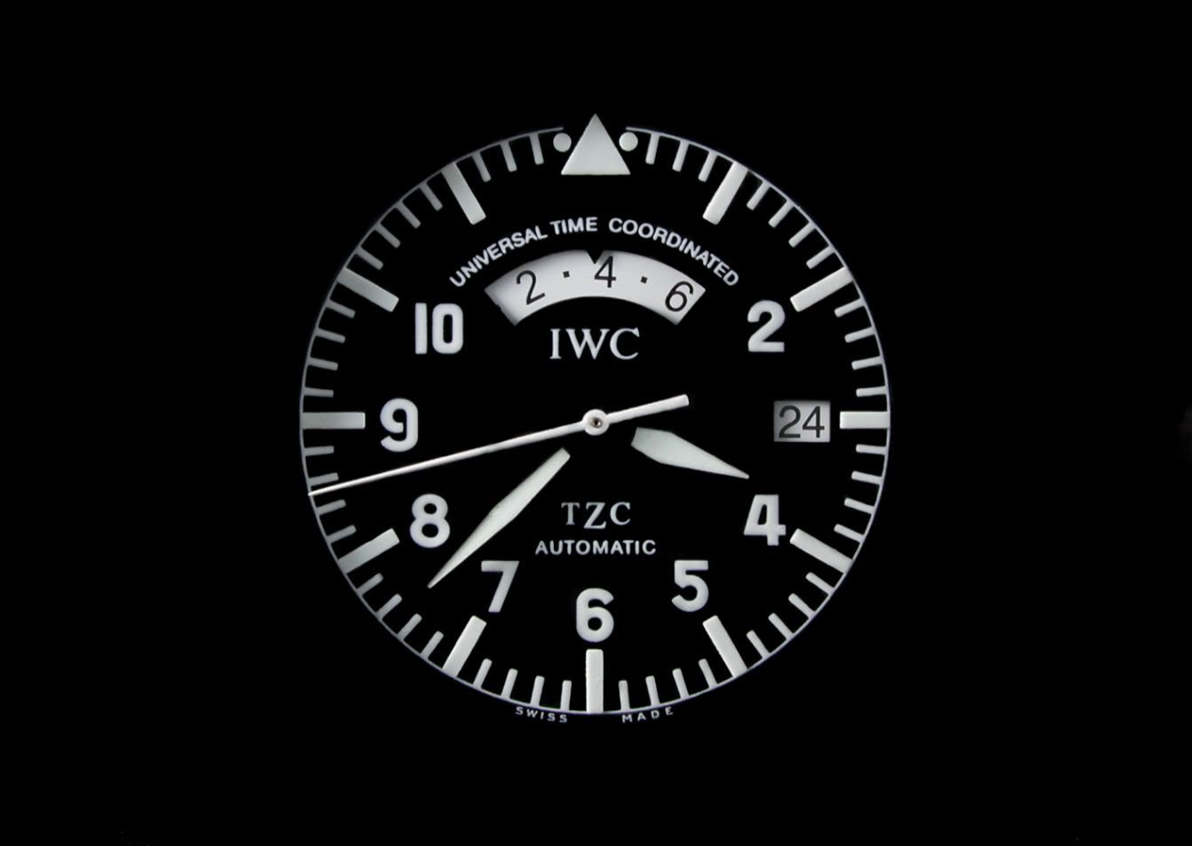 New IWC wallpaper I made tonight. The UTC Classic Forum IWC