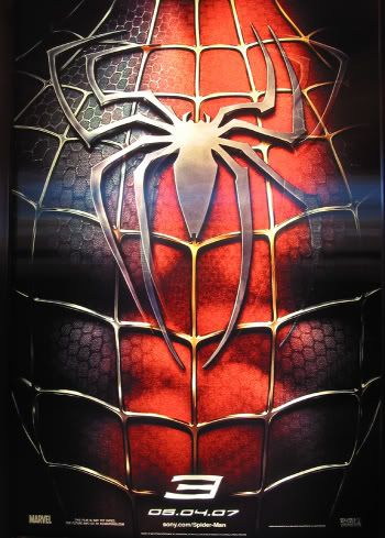 spiderman 3 poster. poster for Spider-Man 3