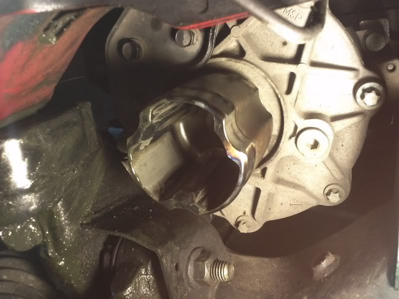 Help with front half shaft removal