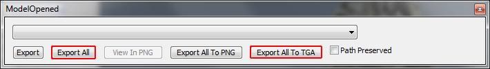 Export All to TGA