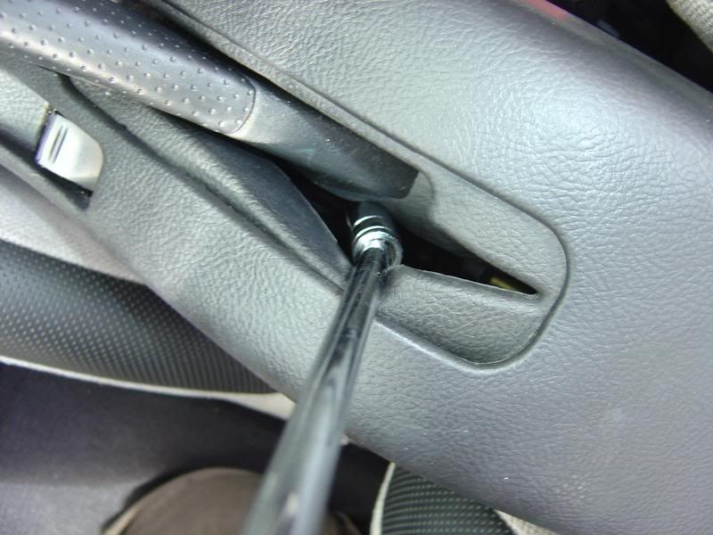 Toyota yaris handbrake cable adjustment