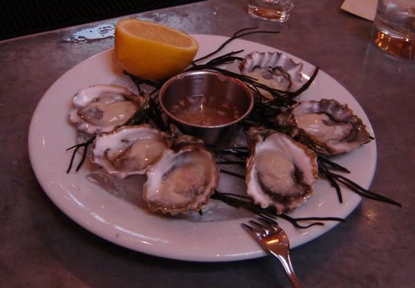Oysters the aforementioned graciles shucked