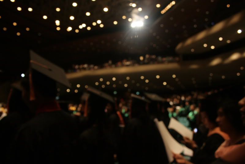 blurry graduates