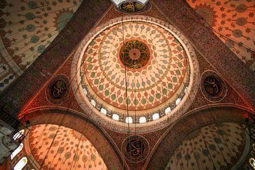 The roof of the New Mosque