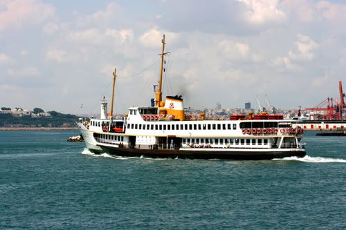 The ferry to Buyukada
