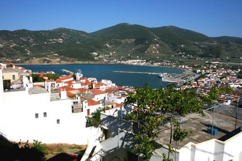 View over the town