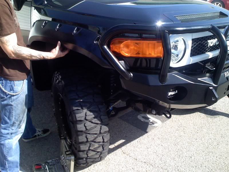 *UPDATED* Another 1st! Bushwacker fender flares installed on BD. Lots