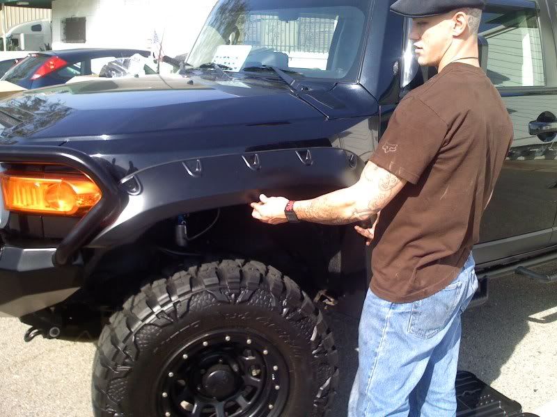 *UPDATED* Another 1st! Bushwacker fender flares installed on BD. Lots