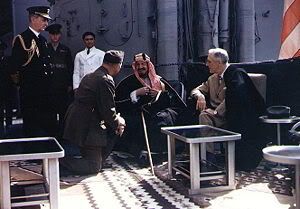 FDR with Ibn Saud
