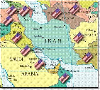 Iran surrounded