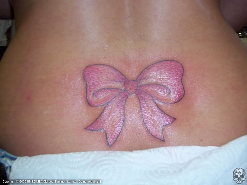 Tattoo BowsLower Back Tattoos - Pictures of Tattoos