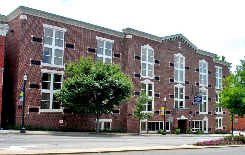 Pictures in and around downtown Columbia (Sumter, Wade Hampton hotel