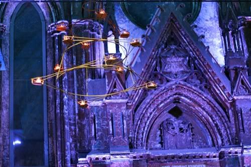 a gothicstyle former synagogue on Lower East Side gothic wedding reception