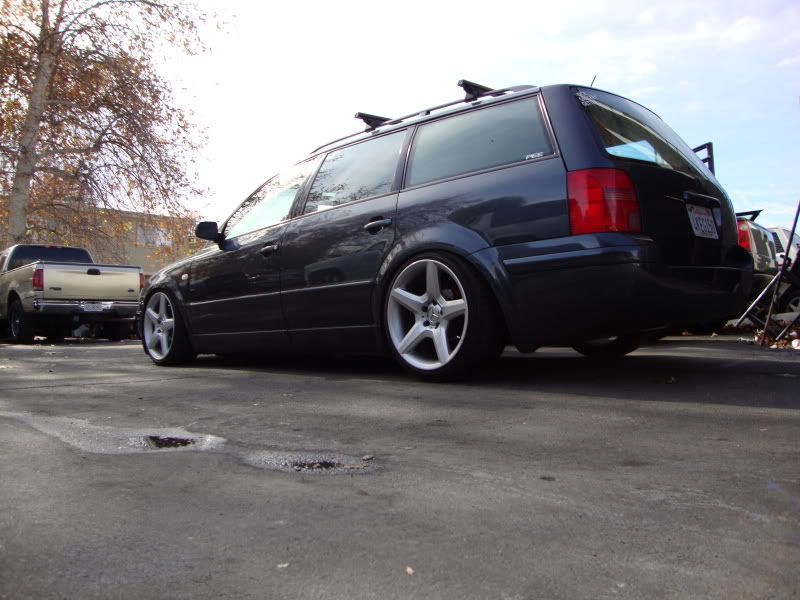 I'm bagging my 2000 Passat Wagon I used to be on coils but I sold them to