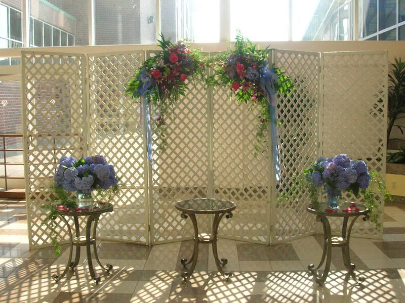 Centerpieces and finished product