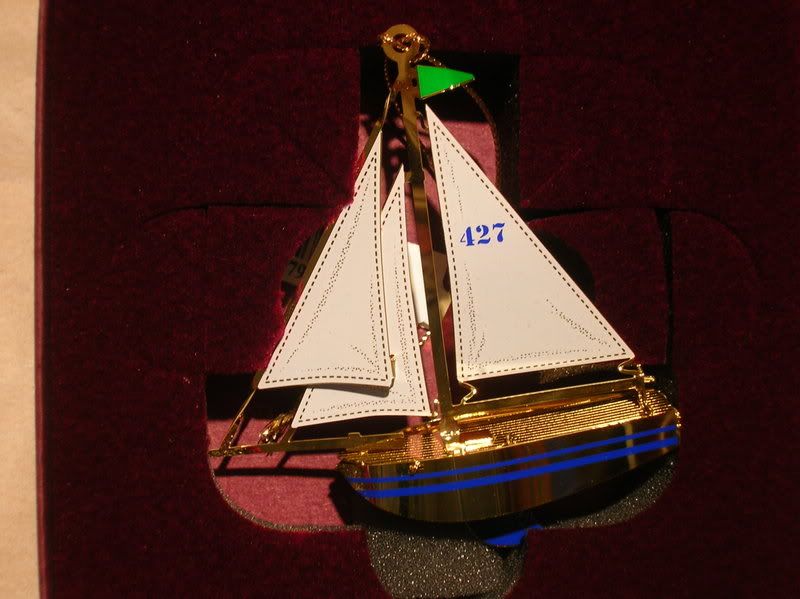 Sailboat Ornament