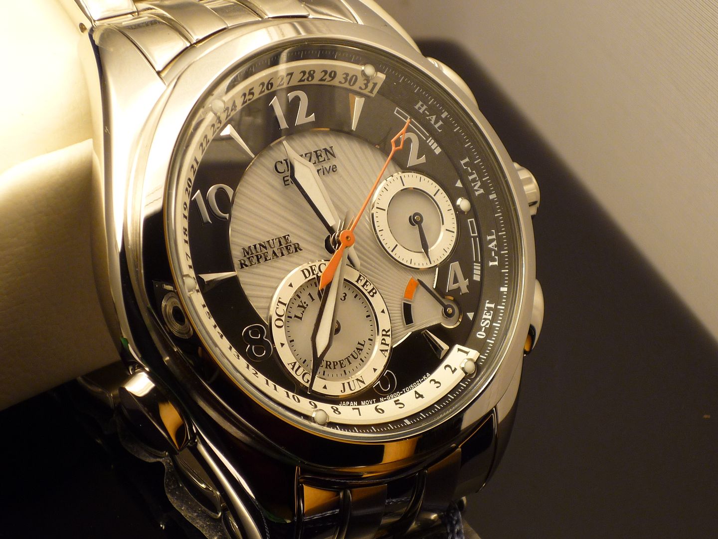 Details about Citizen Mens Minute Repeater Calibre 9000 Stainless ...