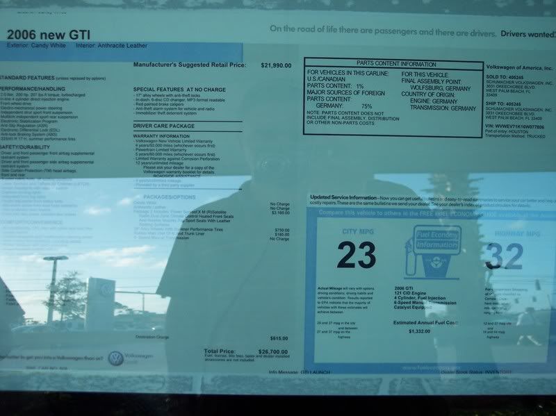 New Mk5 GTI is here (Schumacher in WPB) VW Vortex Volkswagen Forum