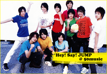: hey say jump in music japan ,