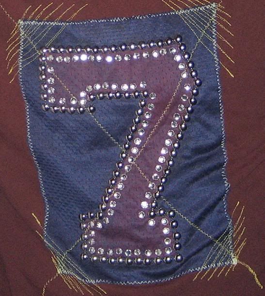 the edge number 7 t shirt