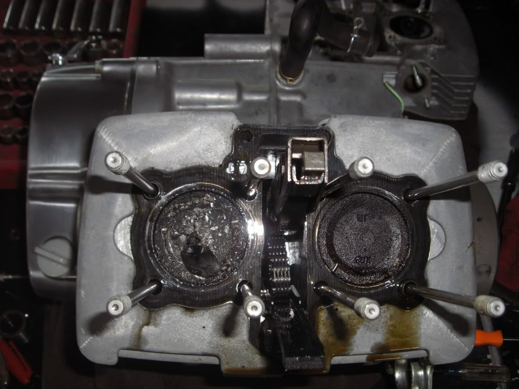 Honda rebel 250 engine rebuild #5