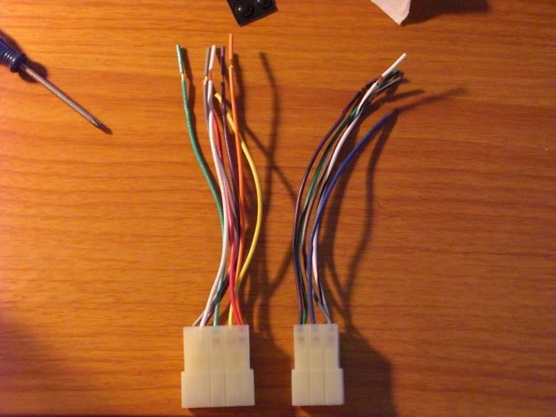 Universal aftermarket radio wiring harness (91-93) | Mitsubishi 3000GT