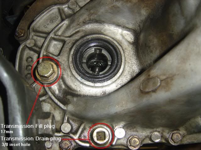 Honda civic 2007 oil drain plug