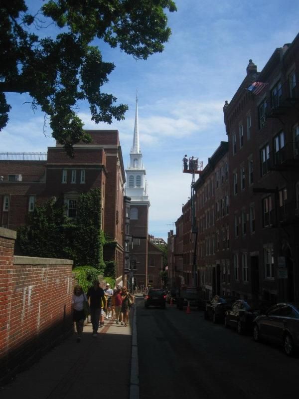 The Old North Church (one if by land, two if by sea)