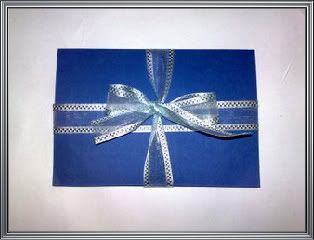 Anniverssary card envelope