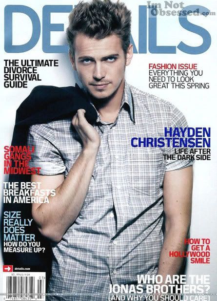 Hayden Details Magazine