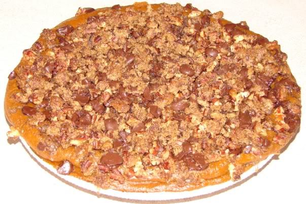 Pumpkin and Cream Cheese Pie