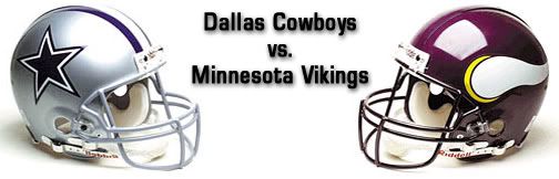 Dallas Cowboys Vs Vikings