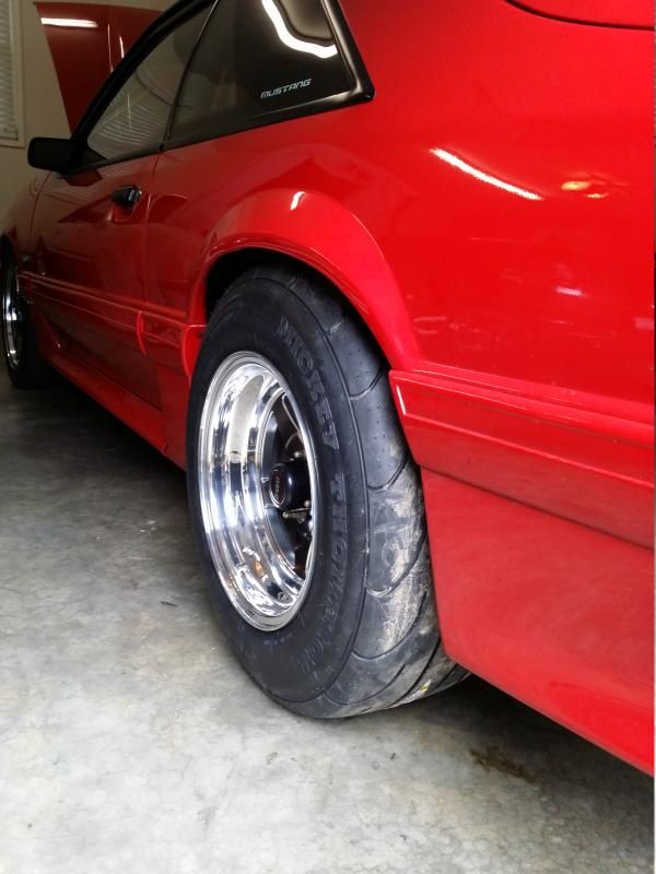 255/60R15 MT with 15x10.25 Weld RTS on Fox Body? - Ford ...