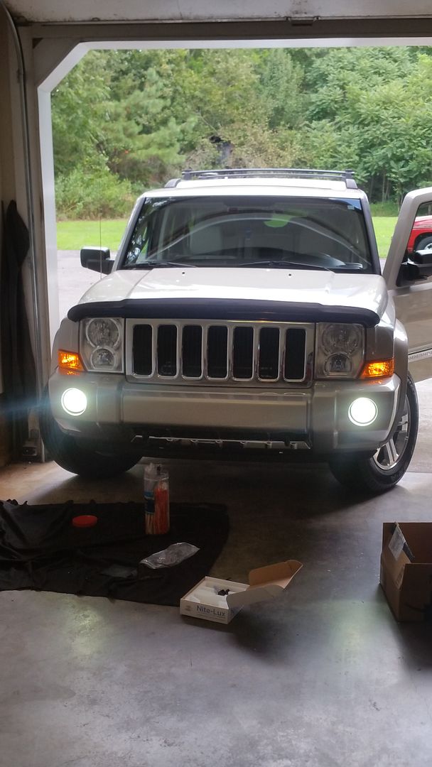 Putco LED Headlights Jeep Commander Forum