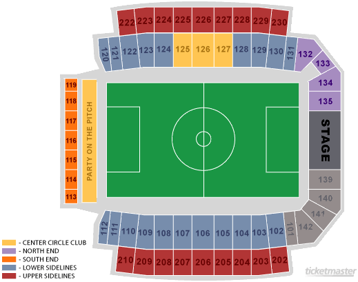National Stadium Jamaica Seating Chart