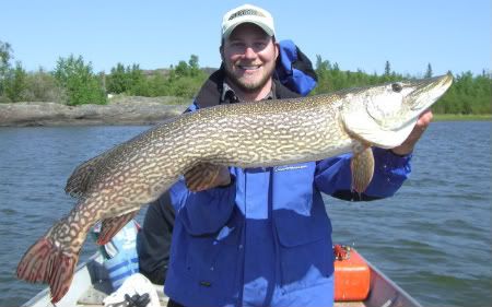 taltson bay,trophy pike