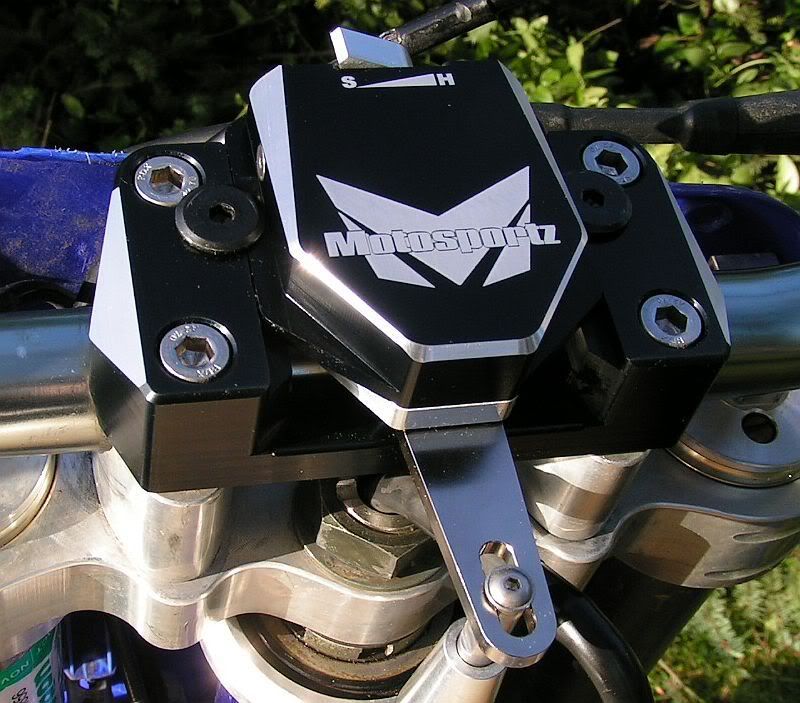 New Motosportz Steering Damper Husqvarna 4 Stroke ThumperTalk